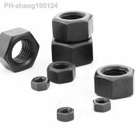 25/50pcs Black Grade 8.8 steel Metric Full Threaded Hex Hexagon Original Nut For M1.4 M1.6 M2 M2.5 M3 M4 M5 M6 Screw Bolt