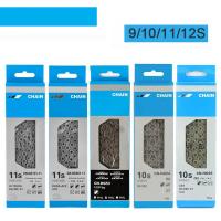 For Shimano Bicycle Chain 8/9/10/11/12V Current Road Mountain Bike Chains HG53 HG54 HG73 HG95 HG701 HG901 M8100 For SLX XT XTR