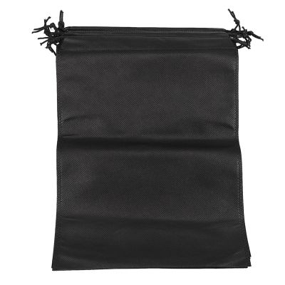 8 Pcs Shoes Bag, Cover Shoes Black Waterproof Anti-dust Storage Portable Bags for Travel Sports