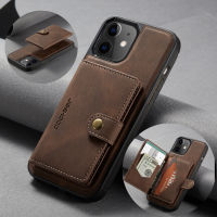 Detachable Card Slot Phone Case for iPhone 14 Pro Max 12 Mini 13 11 XR XS Max 7 8Plus Se 2020 Flip Leather Magnet Wallet Cover