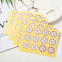 1200pcs/lot Wreath Flower Labels Envelope Seals Stickers Candy Favors Gift Boxes Handmade Gift tag Stickers Labels