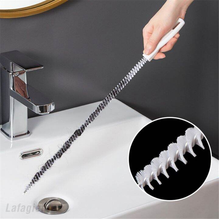 Drain Auger Cleaner - 1.5m Flexible Sink Pipe Unblocker Tool For Clog Removal Drain Snake - Foto 4