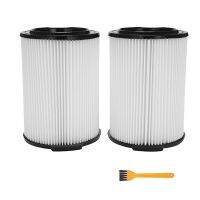 2 Pcs Standard Wet Dry Vac HEPA Filter Replacement Washable For Ridgid VF4000 Vac 5-20 Gallons Vacuum Cleaner Filter