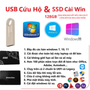 USB VÀ Ổ CỨNG SSD Boot Win Mini & Cài Win Tự Động Chuẩn EUFI và LEGACY