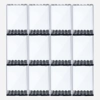 Minifigures Acrylic Display Box,Action Figure Building Block Stackable Display Case for Lego Minifigure Toy Doll Collectibles