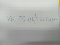 สายไฟ YK FD-0.6/1 KV-CV 2 x 4 sq.mm. ยาซากิ YAZAKI 100 เมตร