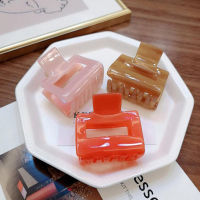 Square Acetate Acrylic INS Korean Hair Clips Girls Hairpins Crab Claws Clamp Hair Accessories for Women 2020 Banana Grips Slid