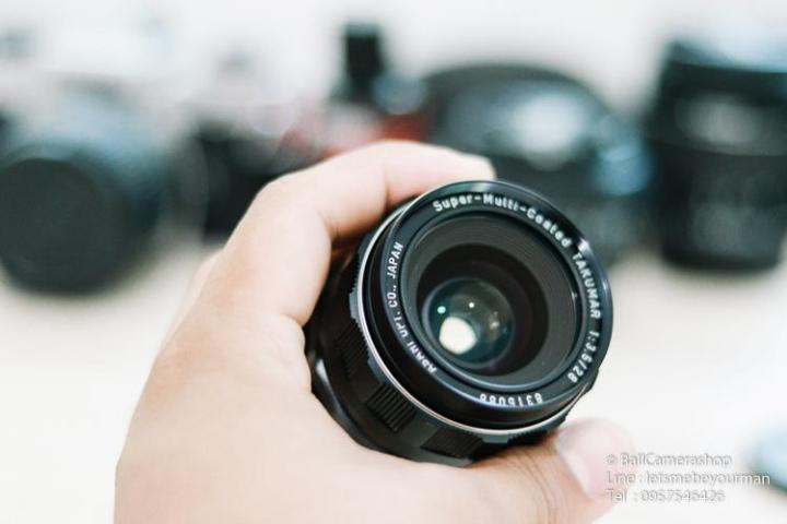 ขายเลนส์มือหมุน-takumar-28mm-f3-5-serial-8315086-สามารถใส่กล้อง-nikon-dslr-ได้เลย-สภาพสวยเก่าเก็บ