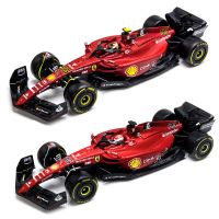 Urago 1:43 55 # Sainz La Car F1 2022 F1-75 Scuderia 16 # Leclerc รถเหล็กหล่อรถโลหะผสมคอลเลกชันโมเดลของเล่นของขวัญ