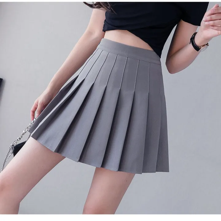 Korean Style High Waist Black Short Skirt Fashionable Sexy Pleated Skirt  Mini Skirt Short Skirt | Lazada Ph