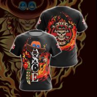 2023 New-Portgas D. Ace เสื้อยืด3D Unisex