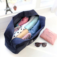 Moving packing Portable bag Women Nylon Handbag Pocket folding Bag Travel large capacity clothing finishing quilt storage bag