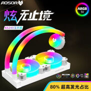 Tản Nhiệt Nước All in One Coolmoon AOSOR AS240 Màu Trắng Led Argb