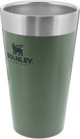Stanley Adventure Stacking Beer Pint – Keeps Beer Cold for 4 Hours - Stainless Steel Beer Pint - Stacks Infinitely - Double Wall Vacuum Insulation - Dishwasher Safe (Option Select)