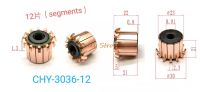 5ชิ้น23X2221มม. 12P แท่งทองแดงเครื่องกำเนิดไฟฟ้ากระแสสลับ Motor Listrik Chy-3036-12