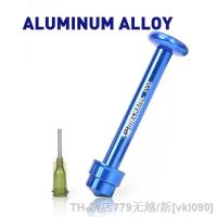 hot【DT】✒☜♟  P08 Aluminum Alloy Tube Piston Solder Paste Flux Booster Manual Syringe Plunger Dispenser Propulsion Repair