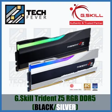 G.SKILL Trident Z5 RGB Series 64GB (2 x 32GB) 288-Pin PC RAM DDR5 6000  Intel XMP