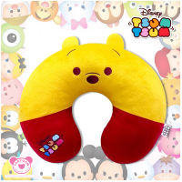 Disney Tsum Tsum หมอนรองคอ ตัวยู หมีพูห์ Pooh ซูม ซูม (สินค้าลิขสิทธิ์แท้ จากโรงงานผู้ผลิต)