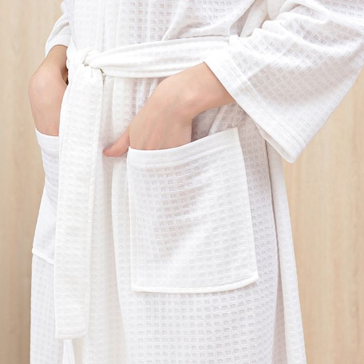 xiaoli-clothing-ผู้หญิงผู้ชายเสื้อคลุมอาบน้ำวาฟเฟิลอาบน้ำชุดนอน-nightgowns-เสื้อคลุมชายหญิงเสื้อคลุมอาบน้ำยาวผู้หญิงผู้ชายชุดนอน-m-xxxl