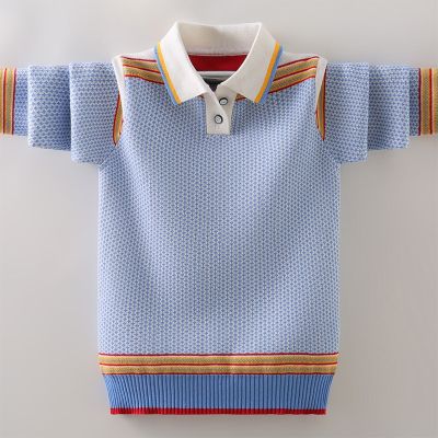 Winter Childrens Clothing Boys Clothes Pullover Knitting Sweater Kids Clothes Cotton Products Keep Warm Boy Sweater