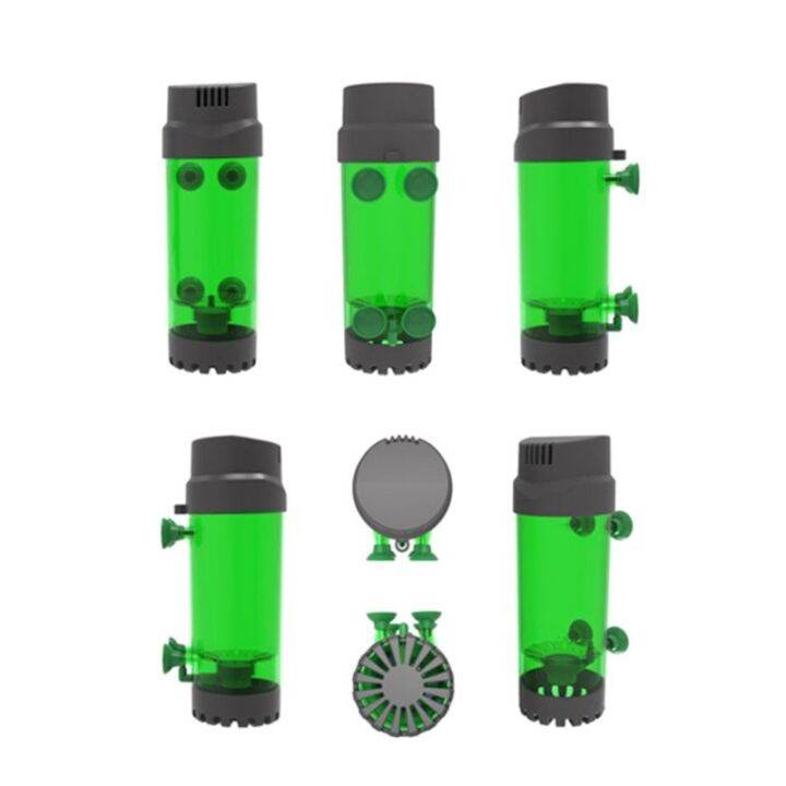 Aquarium Fluidized Moving Bed Filter Bubble Bio Media Filter Fish Tank Sponge Filter With Sucker