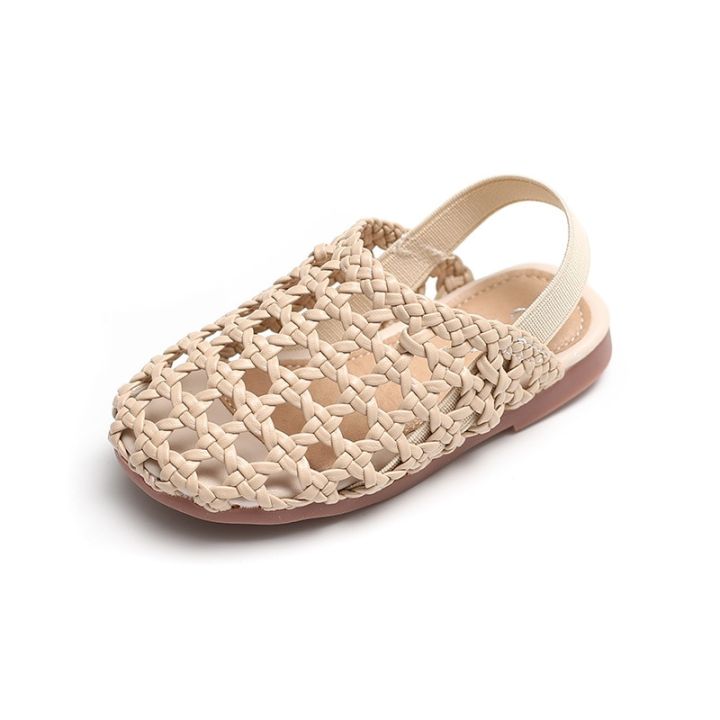 baby-girls-shoes-braided-sandals-for-girls-kids-fashion-hollow-out-leather-shoe-soft-sole-retro-princess-slippers-beach-shoes