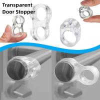 【LZ】 Transparent Silicone Door Stopper Door Handle Bumper Buffer Walls Furniture Anti-Collision Protector Baby Safety Shockproof Pad