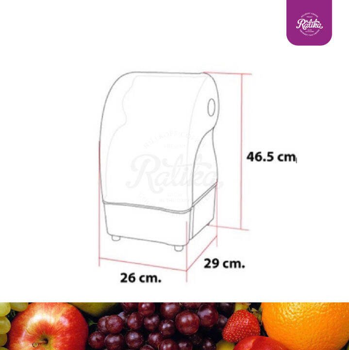 ratika-เครื่องปั่นสมูทตี้-jtc-tm-800aq-เครื่องปันน้ำผลไม้