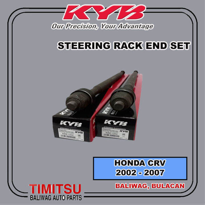 STEERING RACK END SET HONDA CRV iVTEC 20022007 KRE1054 KYB Lazada PH