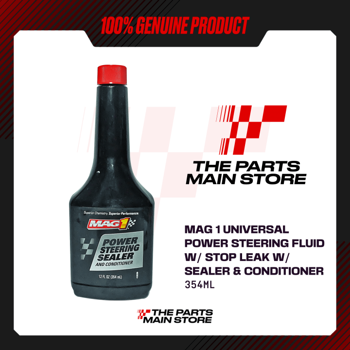 MAG 1 UNIVERSAL POWER STEERING FLUID W/ STOP LEAK W/ SEALER & CONDITIONER 172 12OZ 354ML