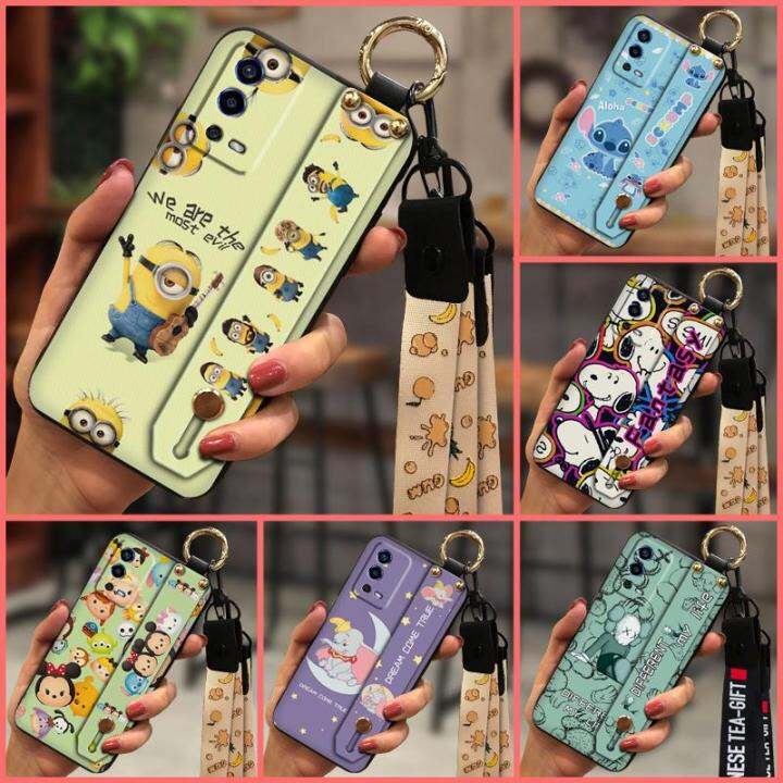 durable-fashion-design-phone-case-for-oppo-a55-4g-anti-dust-lanyard-new-arrival-new-original-cover-wrist-strap-silicone