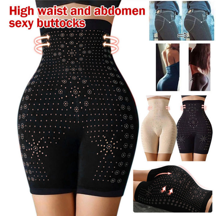 Cyprus Seamless Women High Waist Body Shaper Panties Stretch Belly Shaping Pants Postpartum