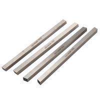 4x High Speed Steel HSS CNC Lathe Cutting Tool Bits Bar 10x10x200mm Silver