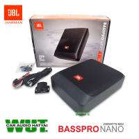 JBL BassPro Nano active subwoofer ซับบ๊อก ขนาด 6x8 นิ้ว +พร้อมรีโมทบูสเบส กำลังขับ 200watts JBLรุ่น BassPro Nano (สินค้าประกันบริษัทมหาจักร 1ปี)