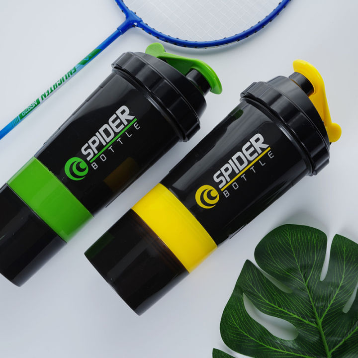 แก้วเชค-แก้วชงเวย์-เชคเกอร์-กระบอกเชค-เวย์โปรตีน-shaker-bottle-เวย์โปรตีน-ช่องใส่วิตามิน-500-มล-shaker-bottle-a618