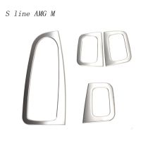 Car Styling Window Lift Button Switch Panel Cover Stickers Trim For Mercedes Benz C Class W205 GLC X253 Auto Accessories LHD RHD