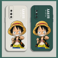 เคสvivos1pro case เคสซิลิโคนเหลวการ์ตูน Luffy การ์ตูน Luffys กันกระแทก Flocking ฝาครอบโทรศัพท์ป้องกัน