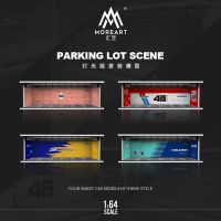 Car Model Scene Storage Box Assembled Lighting Scene Model 3D Car Model Parking LotMiniature Scene Shooting Props