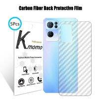 5Pcs Carbon Fiber Back Screen Protector Sticker Film Reno 7 Pro 5G SE 7z 6 6z 5 4 3 2 2f A94 A15 A53 A92 A5 A9 2020