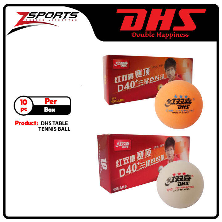 DHS Table Tennis Ball 40mm x 5 dozen Lazada PH