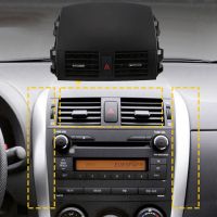 55670-02161 Car Dashboard A/C Air Outlet Panel with Emergency Switch for 2007-2013 Center Cover