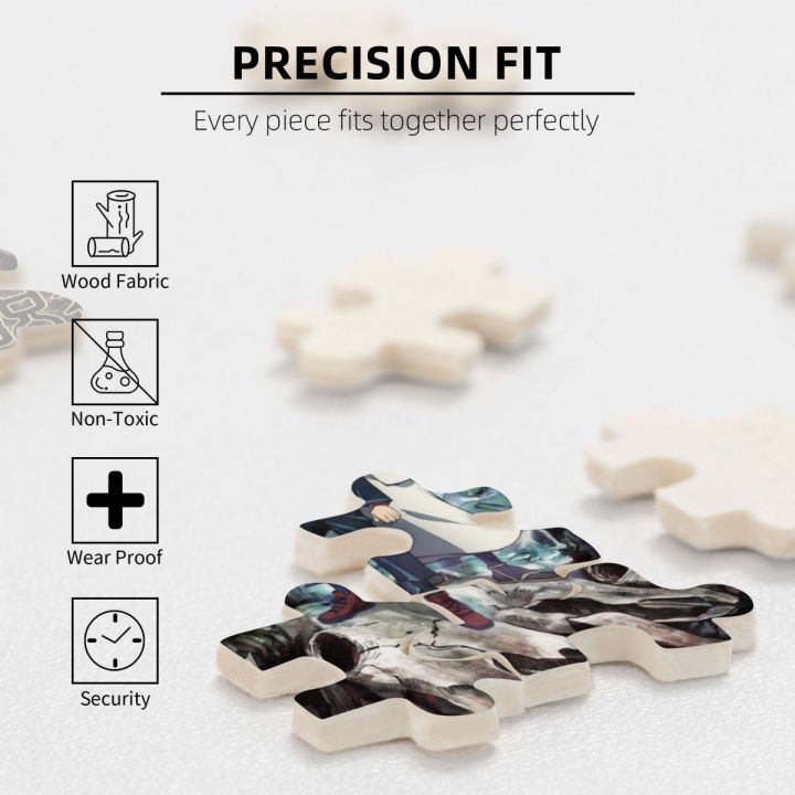 jujutsu-kaisen-wooden-jigsaw-puzzle-500-pieces-educational-toy-painting-art-decor-decompression-toys-500pcs