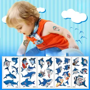 3d Girls Boys Temporary Tattoos For Kids Party Favor Birthday Decoration  Tattoo Set Children Face Temporary Stickers Waterproof Arm Hand Diy Fake  Tato  Fruugo BH