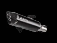 ท่อ AKRAPOVIC - SLIP ON BLACK NEW SHAPE (1 HOLE) สลิปออน Black New Shape (1 รู) ADV350 2022 (กรุณาตรวจสอบสต๊อกสินค้าก่อนสั่งซื้อ)