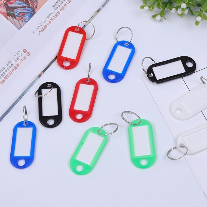 colored-plastic-key-card-number-plate-key-chain-memo-arrange-room-key-writing-classification-daily-tv-supplies-key-chains