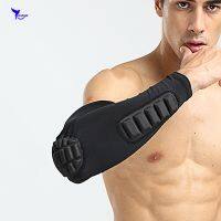 ☒☒₪ 2pcs/lot Double Protective Honeycomb Elbow Pad MTB Bike Sport Safety Crashproof Basketball Elbow Support Guard Arm Sleeve Warmer