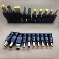 1Set(10Pcs) Universal for Notebook Laptop DC Power Charger Supply Adapter Tips Connector Jack to Plug Charging