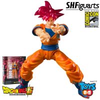 S.H.Figuarts SDCC 2021 SUPER SAIYAN GOD SON GOKU Event Exclusive Color Edition