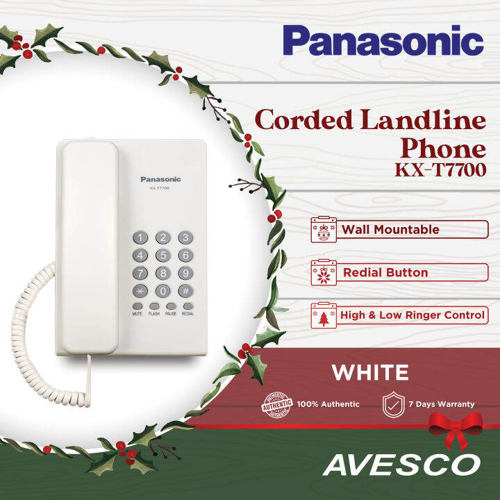 Panasonic KX-T7700 | Corded Landline Telephone Single Line | Avesco ...