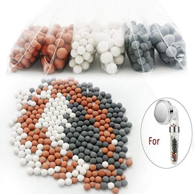 Shower Head Replacement Beads Water Filter Purification Energy Anion Mineralized Negative Ions Ceramic Balls Bathroom Accessory  by Hs2023